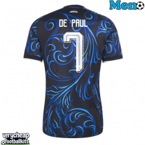 Argentina Rodrigo De Paul #7 Replica Away Shirt World Cup 2026 Short Sleeve